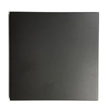 8x 8 Cafe De Paris Matte Black Ceramic Tile Floor Wall (Sold per piece)