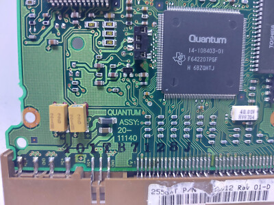 QUANTUM FIREBALL TM2550A A6B.2400 WORKING IDE PCB CONTROLLER DONOR BOARD TESTED