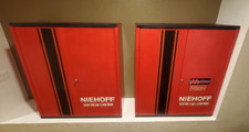 2x Vintage Niehoff  35x30x11 Tune Up Auto Sho...