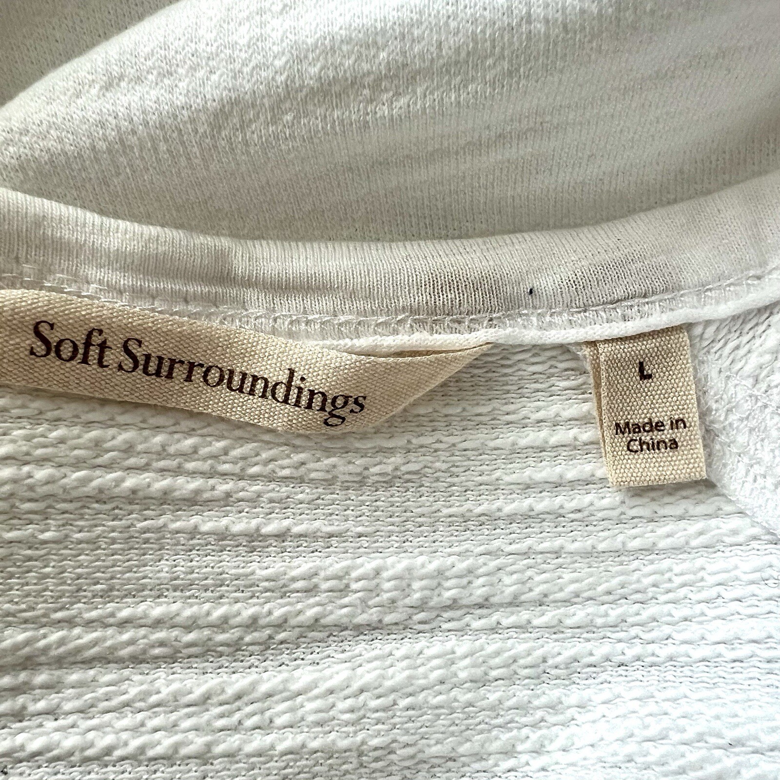 Soft Surroundings Tunic Top Ruffle Split Sleeves … - image 4