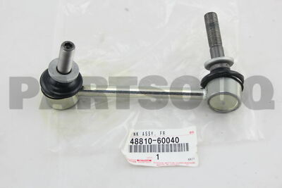 ルン 帯 4881060040 Genuine Toyota LINK ASSY, FRONT STABILIZER, LH 48810