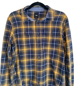 vans yellow flannel
