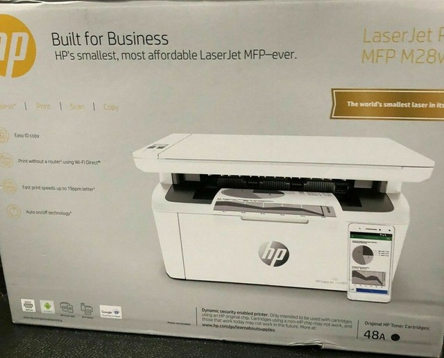 HP M28W Wireless Multifunction Printer (Renewed) for sale online | eBay