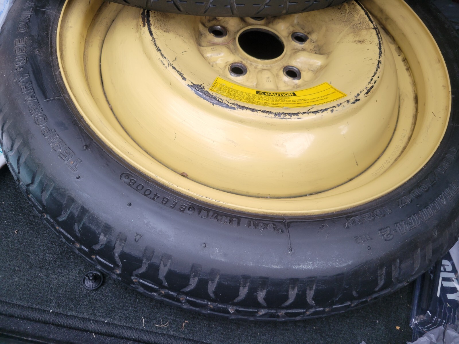 20082015 SCION XB, 20122017 Toyota Prius V Spare Tire Donut OEM