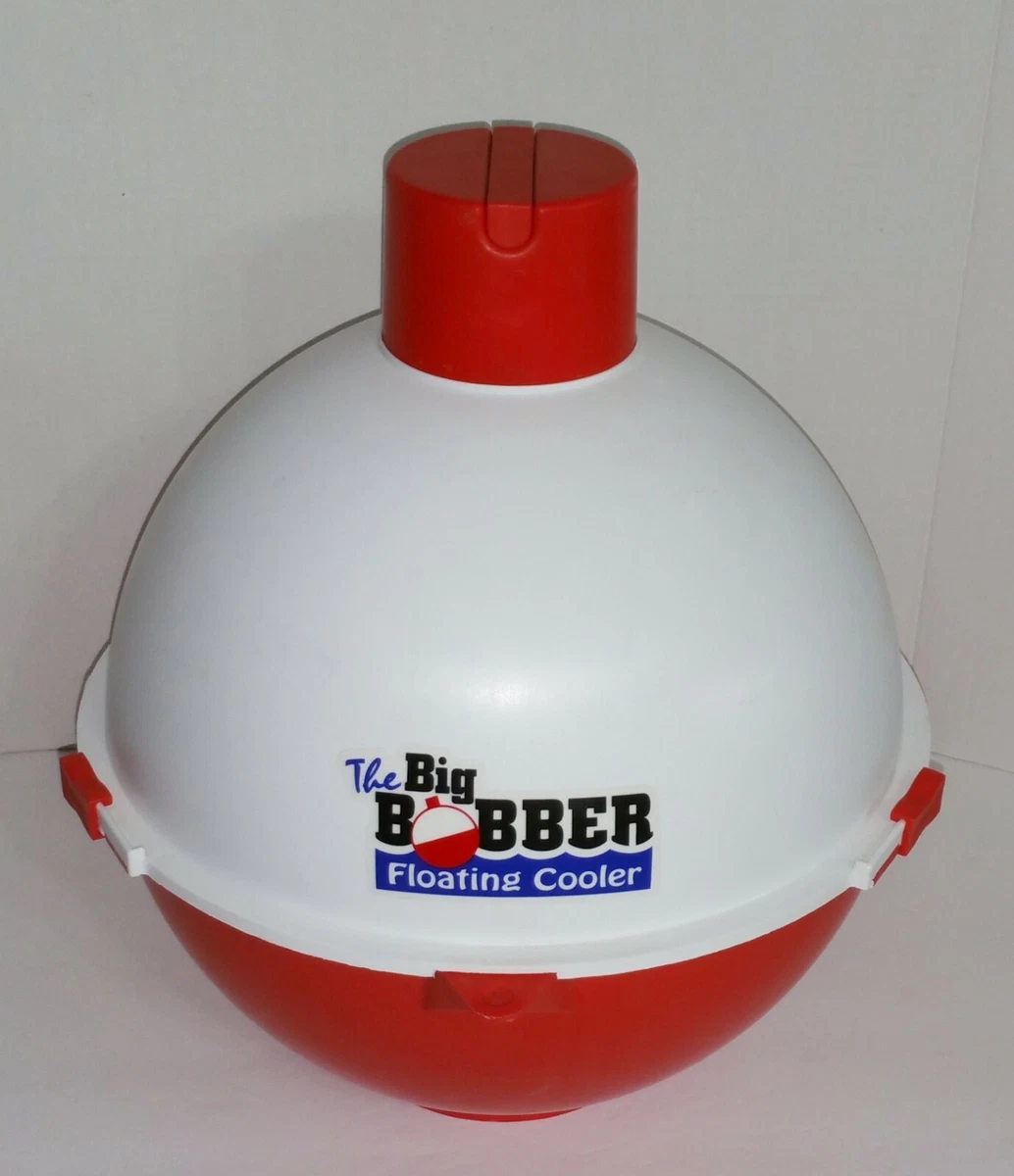 The Big Bobber Floating Cooler Byers Fishing Kayaking Beer Soda Party Pool  VGUC