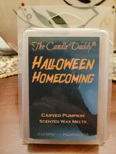 The Candle Daddy Halloween Homecoming Wax Melts, Carved Pumpkin Scented