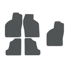 Velours Fußmatten für Saab 9-3 I Bj. 1998 - 2002 Passend Automatten GRAU STD 4+1
