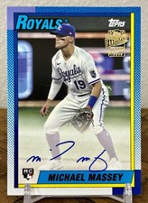 2023 Topps Archives - 1990 Fan Favorite Autographs #90FF-MM Michael Massey (RC)