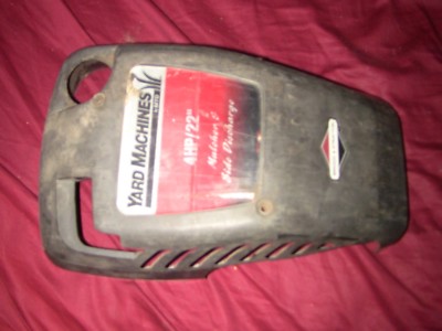 Yard Machines Briggs and Stratton Mower Housing Beauty Cover 22 inch 4hp Mulcher
