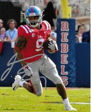 Jerrion Ealy Ole Miss Rebels signed 8x10 Photo !!!
