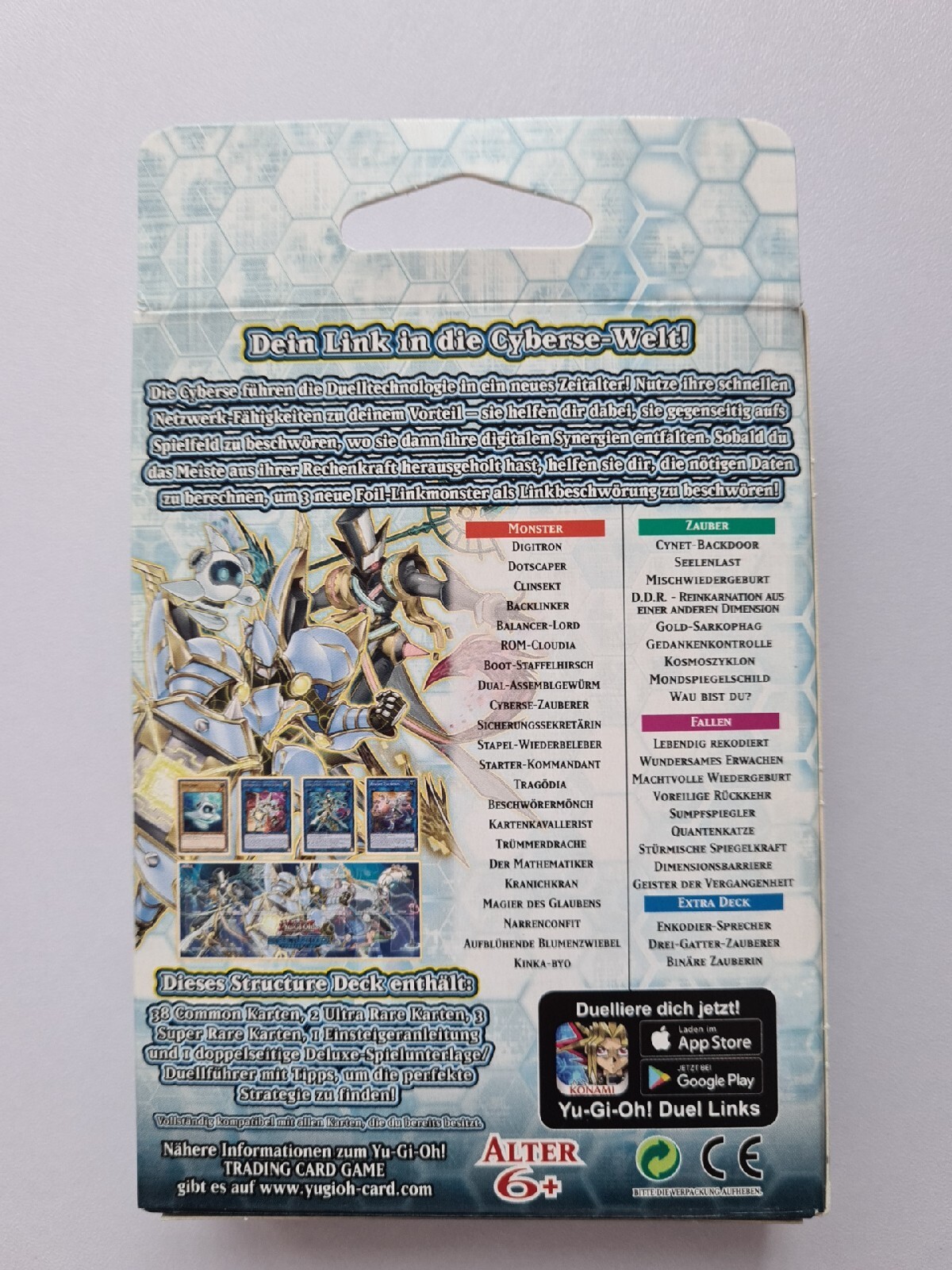 Thumbnail - Yu-gi-oh Structure Deck Cyberse Link 1.auflage Deutsch Neu / Ovp