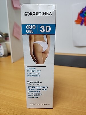 Goicoechea Crio Gel-3D, Triple Action Cryoactive Treatment Reduces Cellulite NEW