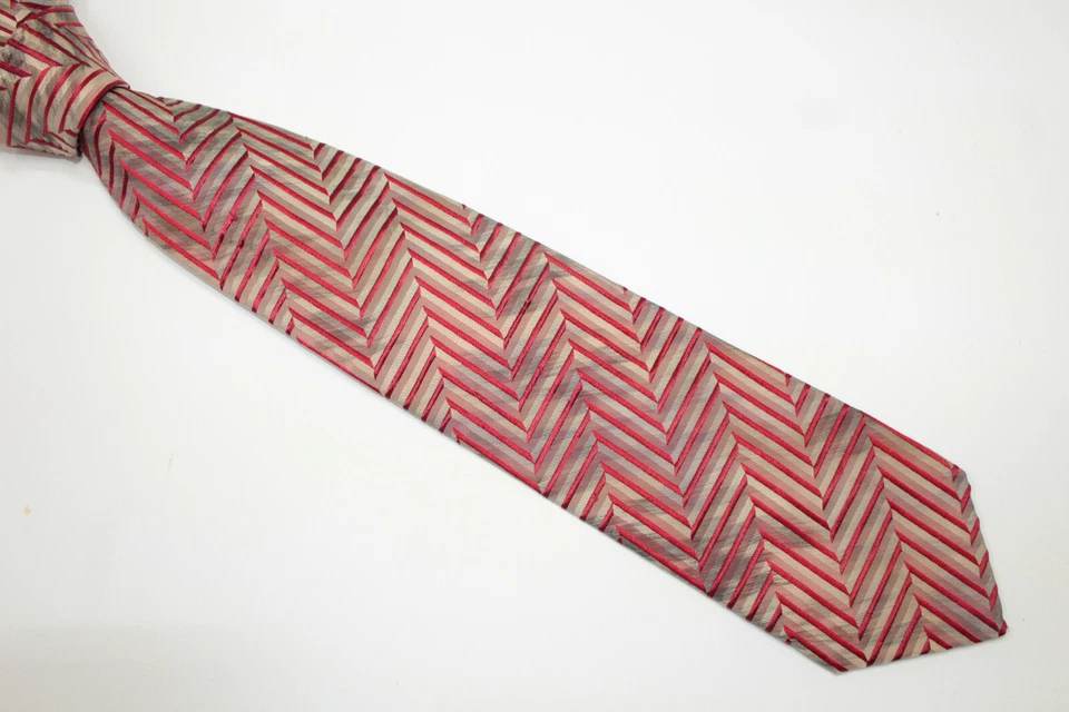 Corbata de seda PAPILLON Made in Italy F70865 Foto 2 de 4