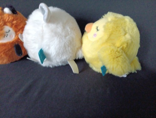 Manhattan Toy Plush Set Of 6 Round Squeez Meez Squishable Stuffed Animal - Picture 5 of 12