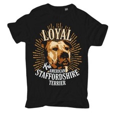 T-shirt American Staffordshire Terrier Dogs razza stafford cani lista combattimento