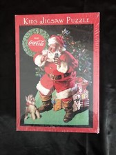 Puzzle Hallmark Classic Coca-Cola enfants 60 pièces Père Noël encore scellé !