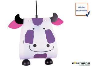 Led Kinderzimmerlampe Design Kuh Led Kinder Decken Leuchte Led Pendelleuchte Ebay
