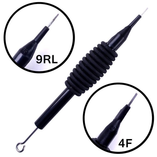 RL RS RM F M1 Tattoo Needle and Tube 3/4 Grip W/Tip Mix Size Body Needles Supply - Picture 7 of 10