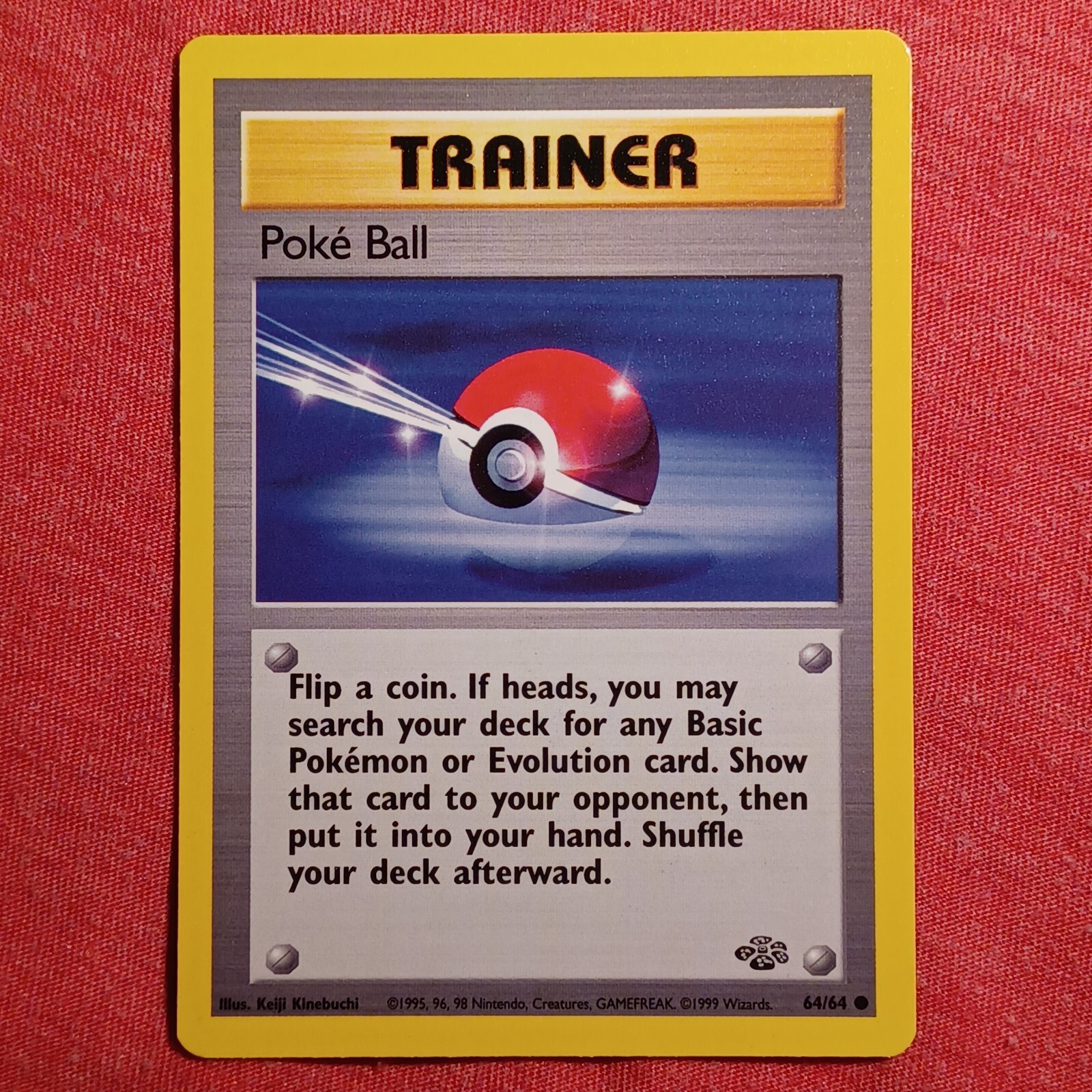 Pokemon WOTC Jungle: Poke Ball 64/64 - NM