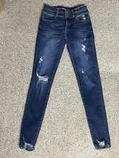 KanCan Estilo Skinny Jeans Denim Stretch Low Rise Womens Size 3/25