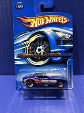 Hot Wheels 2005 #183 Plymouth Barracuda Funny Car Blue