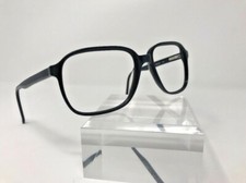 Marcolin Vintage Eyeglasses 6442 351 56-17-145 Black Q278
