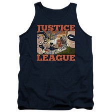 JUSTICE LEAGUE NEW DAWN GROUP Licensed Men's Graphic Tank Top Sleeveless SM-2XL