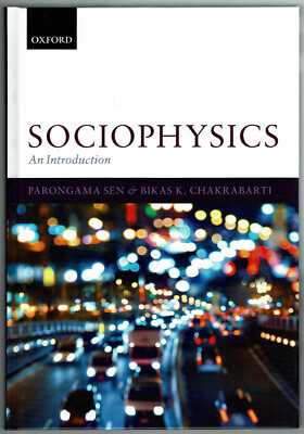 Sociophysics: An Introduction by Sen & Chakrabarti (Hardcover, 2014)