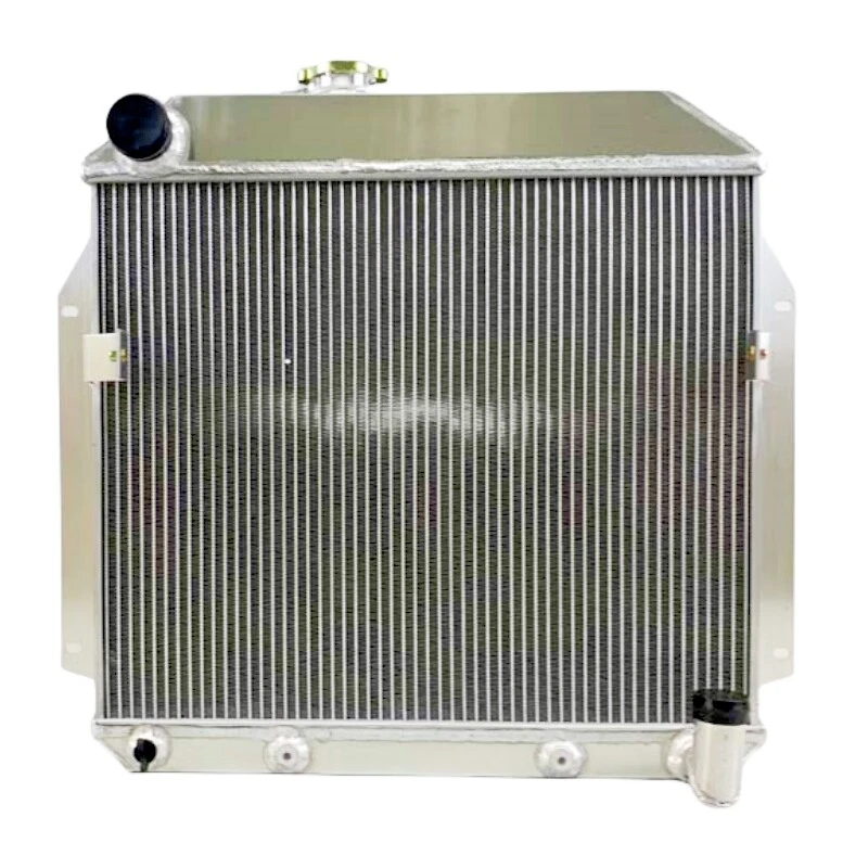 Radiador de aluminio para 1955 1956 Plymouth Belvedere Fury Plaza Suburban L6 3,8 L Foto 2 de 4