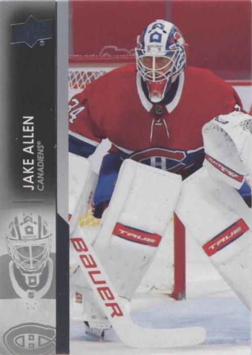2021-22 Upper Deck Series 1 - Jake Allen #94 - 1 of 1