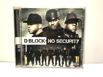 D-Block - No Security USA CD E1-Music KOC-CD-5091 Hip Hop Gangsta 2009