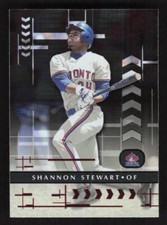 2001 Playoff Absolute Memorabilia #136 Shannon Stewart Toronto Blue Jays