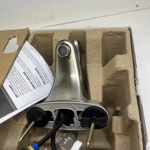 PROFLO PFWSC3017 1.2 GPM Centerset Bathroom Faucet - Nickel - Picture 1 of 3