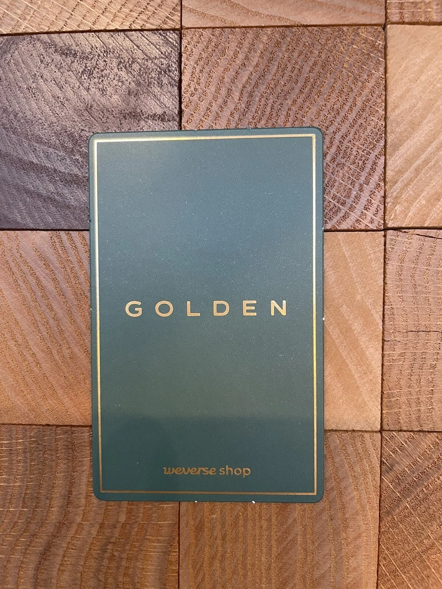 bts GOLDEN weverse 購入特典 live on stage Jung Kook [GOLDEN] Live On Stage for Weverse Shop Customers