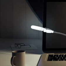 Night Light USB Powered Flexible Computer Lamp Gooseneck 3 LEDs Night Lamp