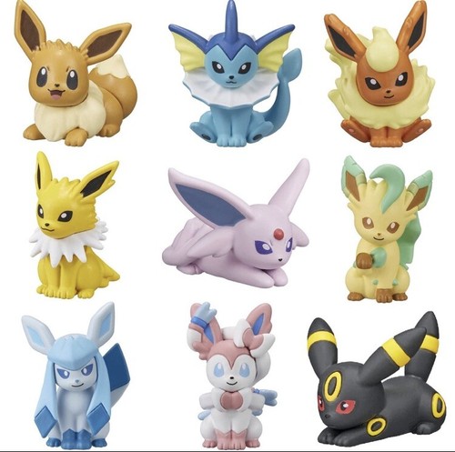 Bikkura eeg Pokemon Bath bomb 6 packs Eevee Friends Figure Collection - Picture 2 of 2