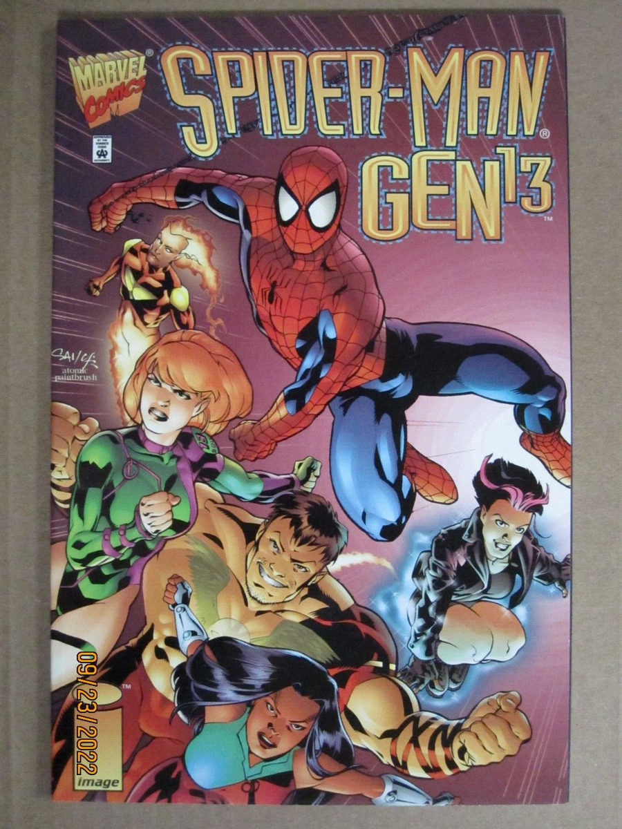 1996 MARVEL & IMAGE COMICS SPIDER-MAN/GEN 13 CROSSED GENERATIONS