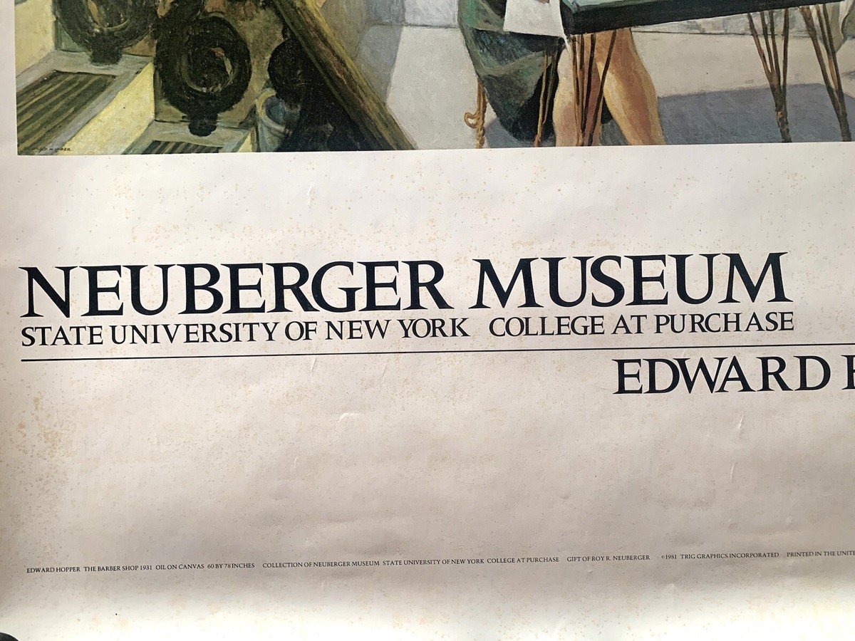 Edward Hopper Barber Shop