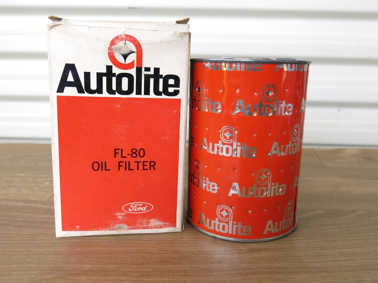 Autolite FL-80 Long Life Oil Filter NOS Dodge Truck Case Massey-Ferguson #1019