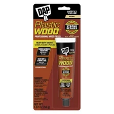 DAP Plastic Wood Filler Paintable Sandable Wall Nail Holes NATURAL 1.87oz