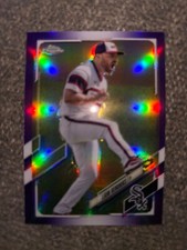 2021 Topps Chrome Update Purple Refractor Liam Hendricks #USC87 White Sox