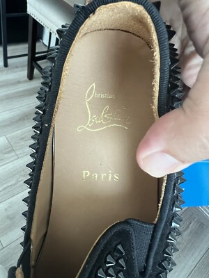 Christian Louboutin Dandelion Spikes Suede Loafer Men's Size 43 | eBay