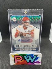 2020 Panini Illusions auto -Shining Stars Patrick Mahomes II autograph #SS3 /10 