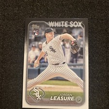 Jordan Leasure RC 2024 Topps Update #US94 Chicago White Sox