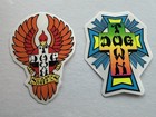 DOGTOWN Red Dog Jim Muir Dressen Bigfoot Humpston Rasta cross Skateboard Sticker — photo 3