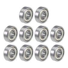 10pcs R4ZZ Deep Groove Ball Bearing 1/4"x5/8"x0.196" Shielded Z2 Lever Bearings