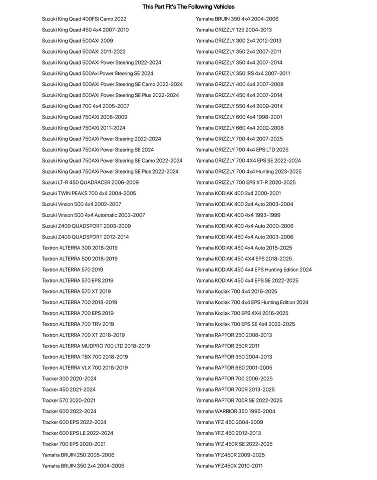 Tusk 1445100002 Tusk ATV Horn & Signal Kit with Flash Mount Signals Foto 4 de 4