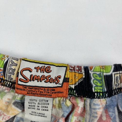 The Simpsons Pajama Pants Size: Large Homer Bart Lisa Krusty 2006 - Picture 13 of 18