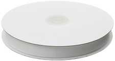 50-Yard Solid Grosgrain Ribbon, 5/8-Inch, White