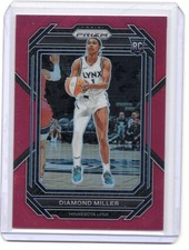 Diamond Miller 2023 Panini Prizm Red Prizm 034/199 RC
